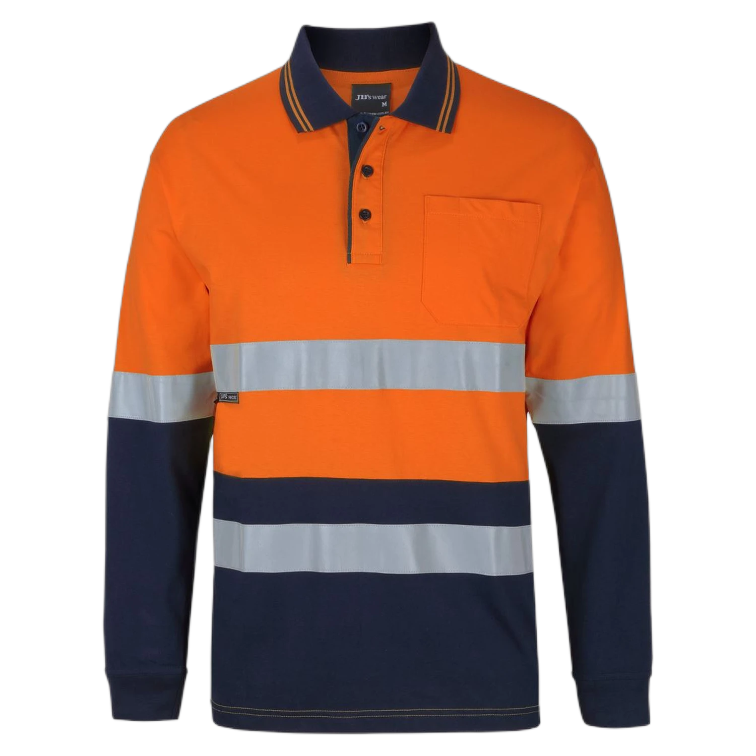 6DCPL - Orange/Navy - front