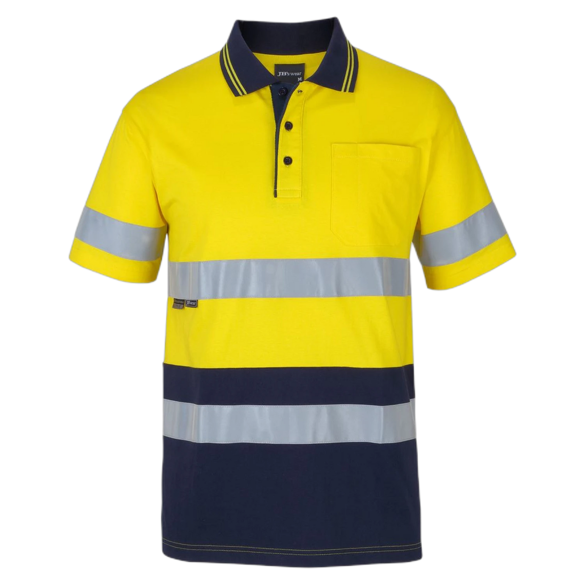 6DCPS - Yellow/Navy - front