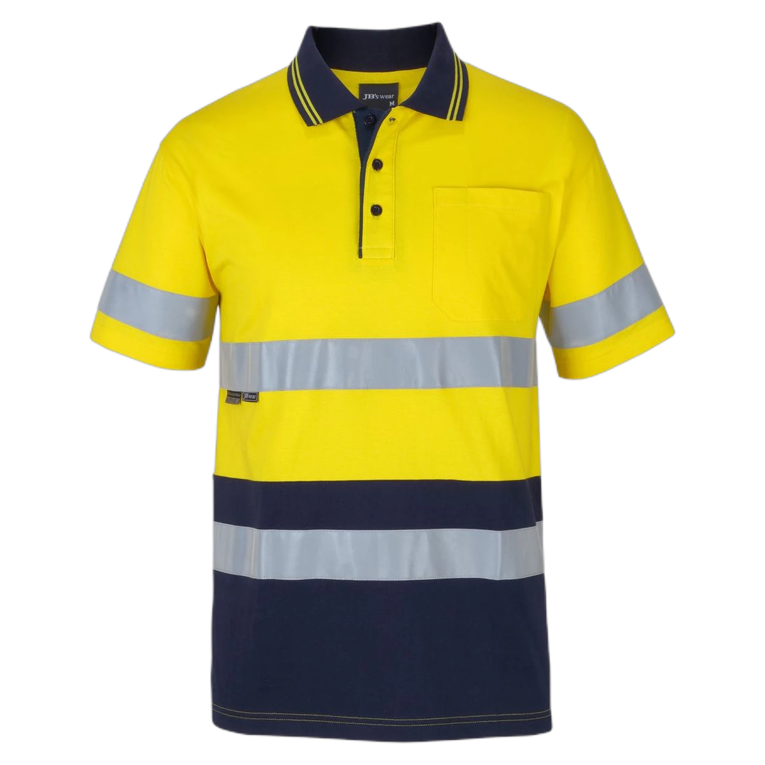 6DCPS - Yellow/Navy - front