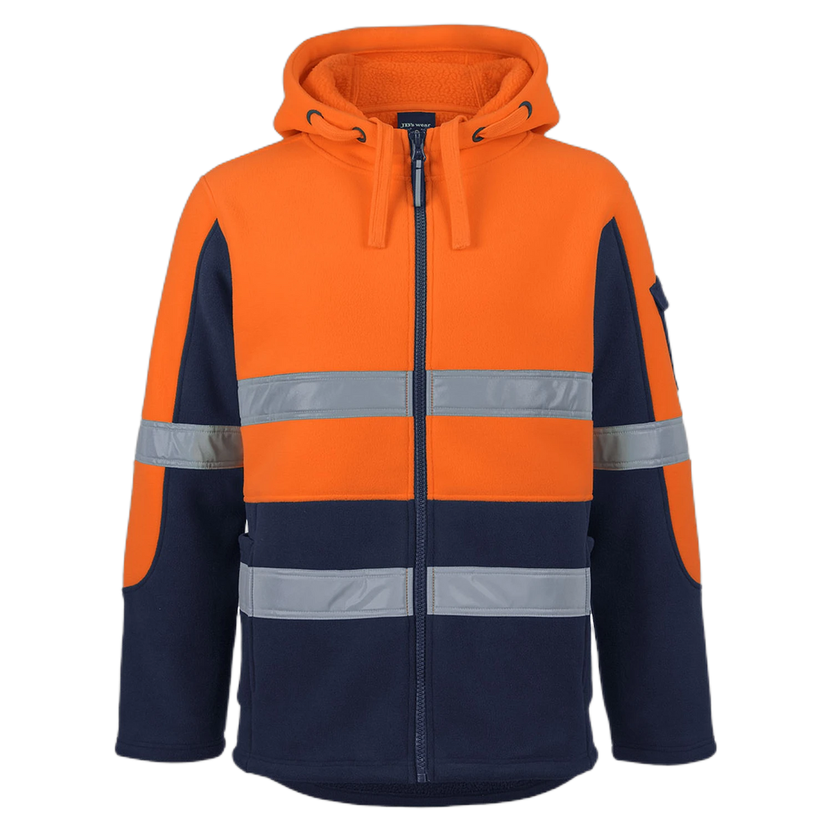 6DLZ - Orange/Navy - front