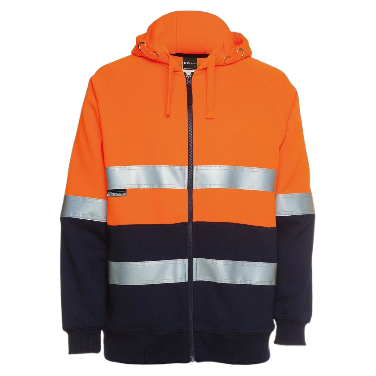 6DNH - Orange/Navy - front