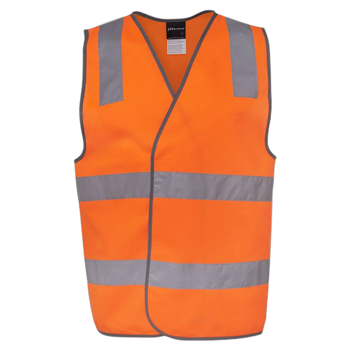 JB's Hi Vis (D+N) Safety Vest 6DNSV - Orange
