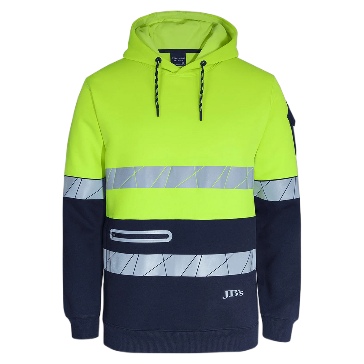 6DPFP - Lime/Navy - front