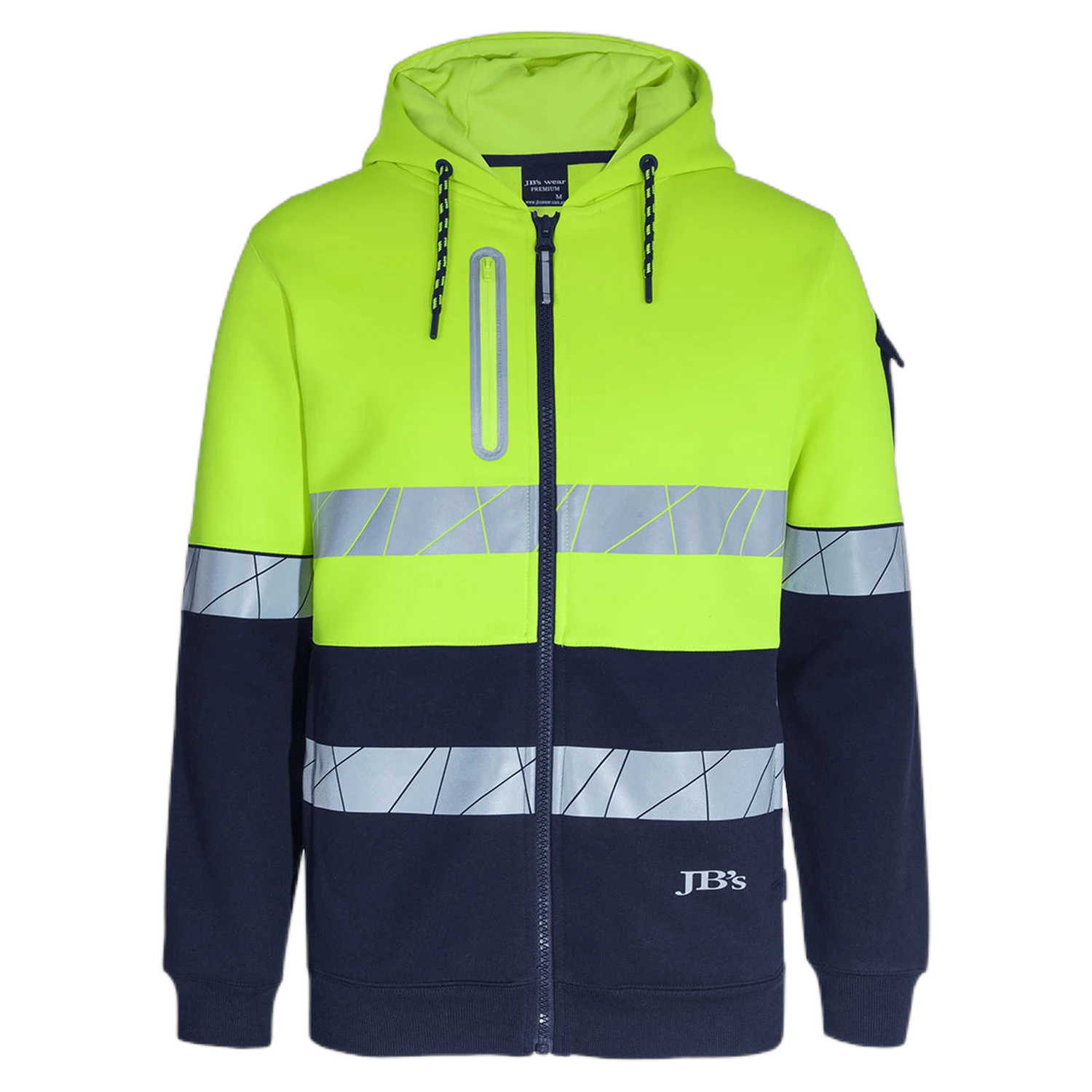 6DPFZ - Lime/Navy - front