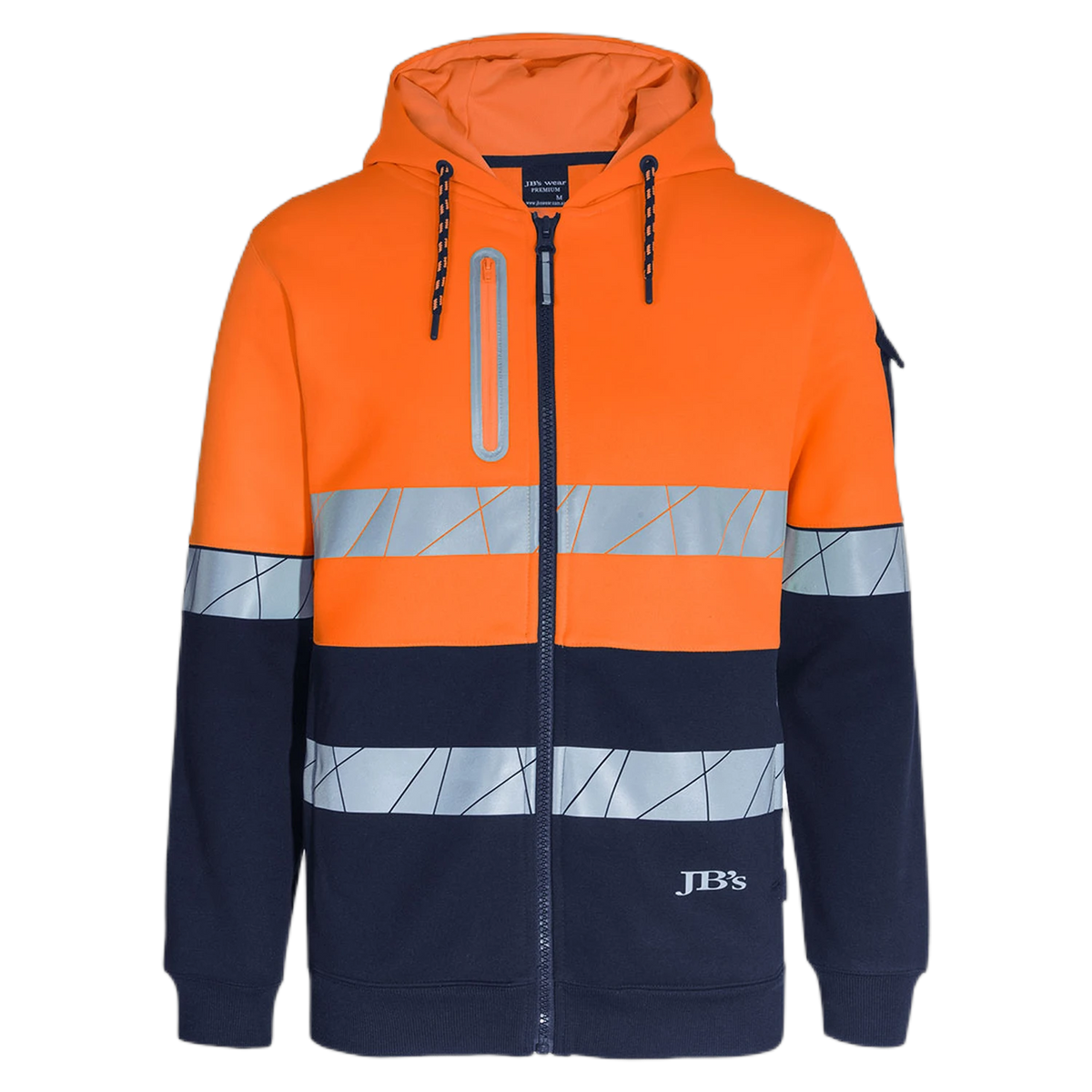 6DPFZ - Orange/Navy - front