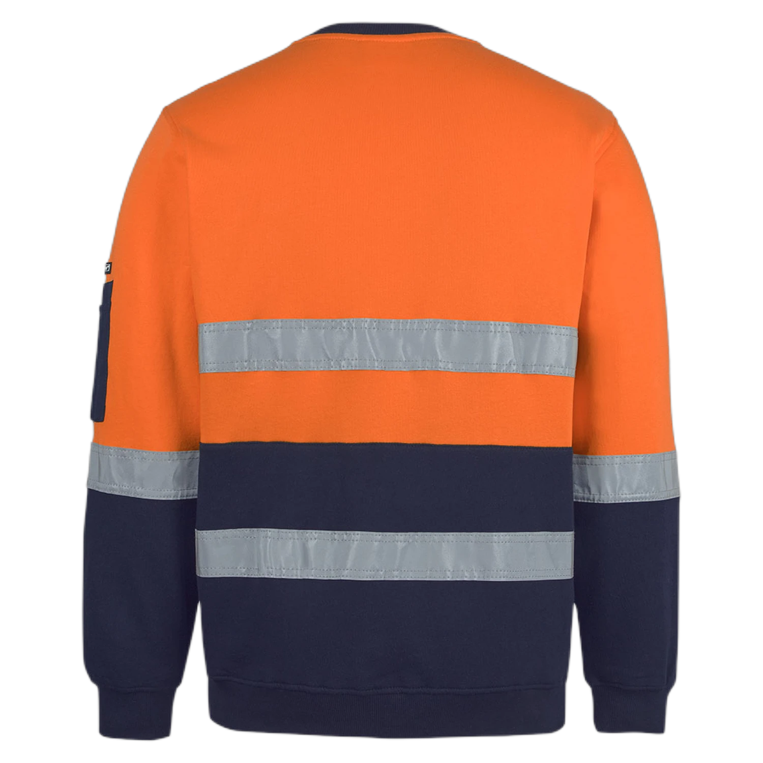 6DVCM - Orange/Navy - back