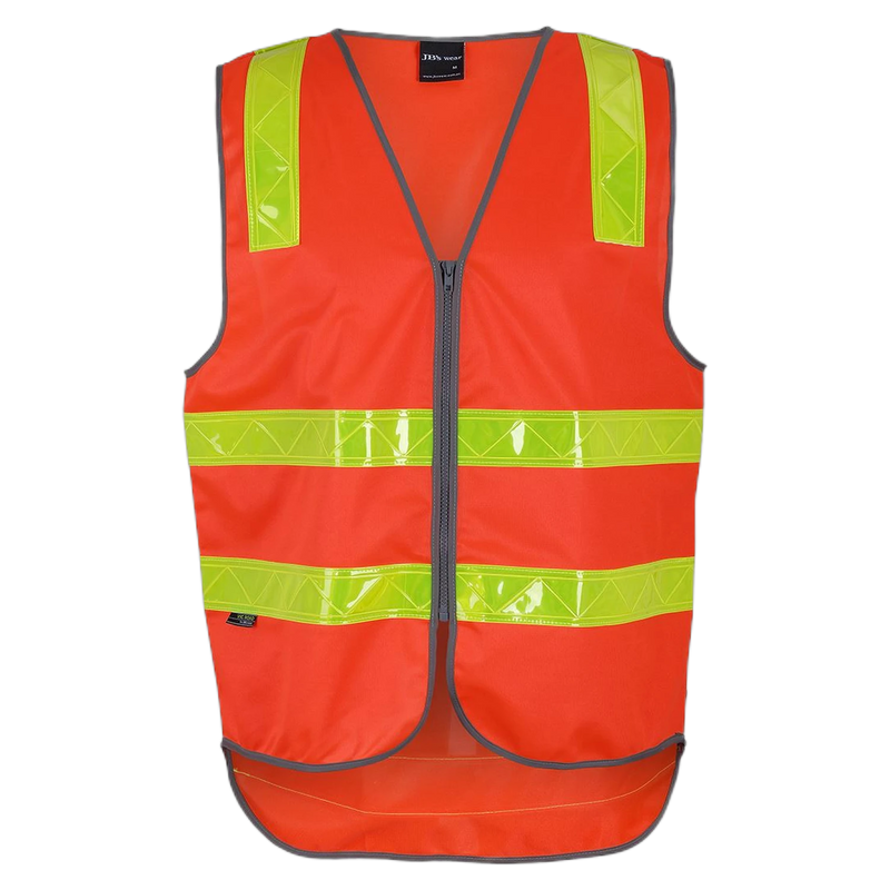 JB's Vic Road (D+N) Zip Safety Vest 6DVRV