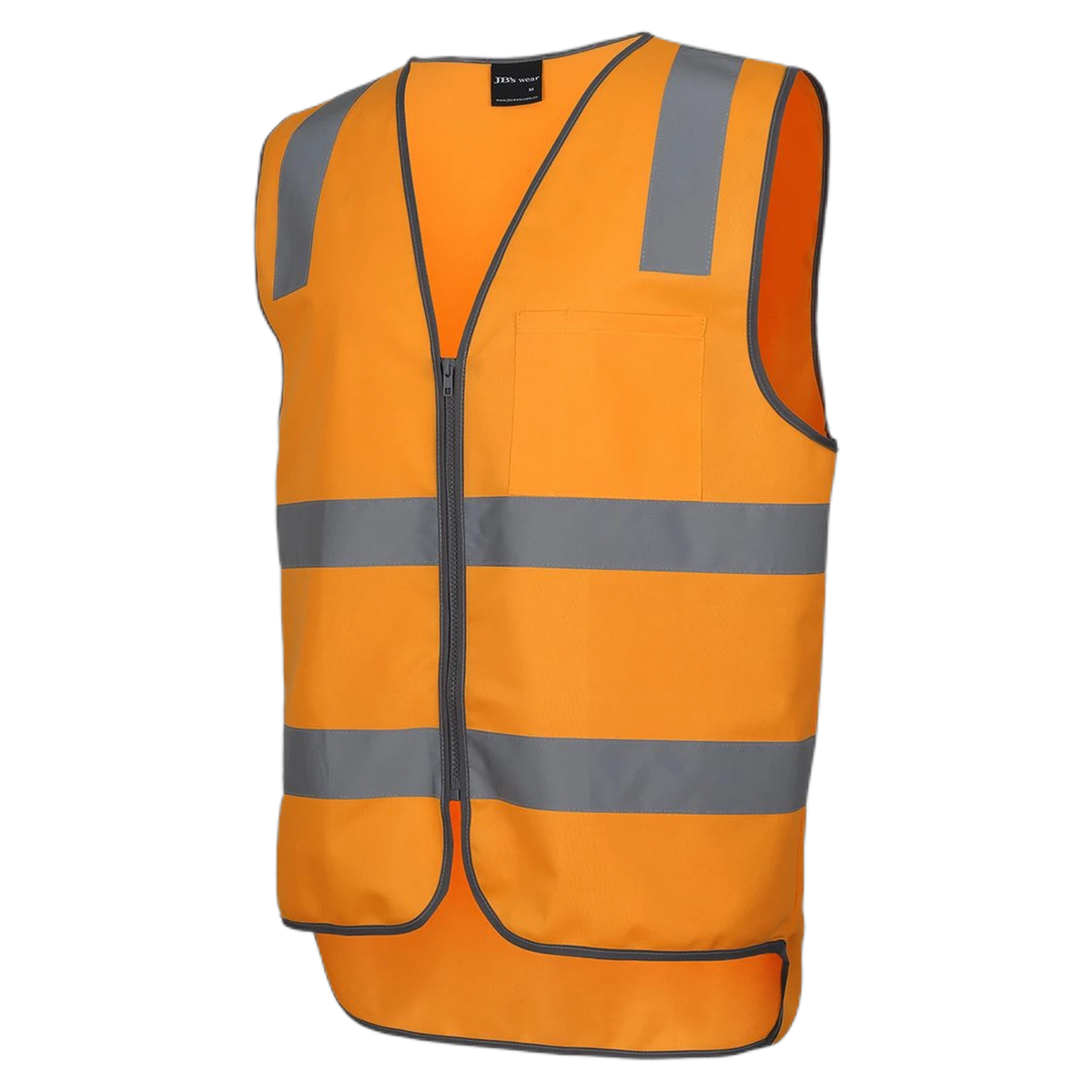 JB's Aust. Rail (D+N) Zip Safety Vest 6DVTV