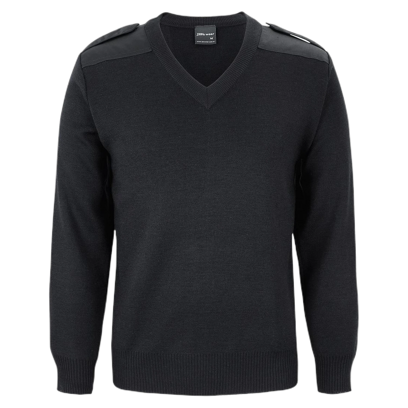 JB's Knitted Epaulette Jumper 6EJ