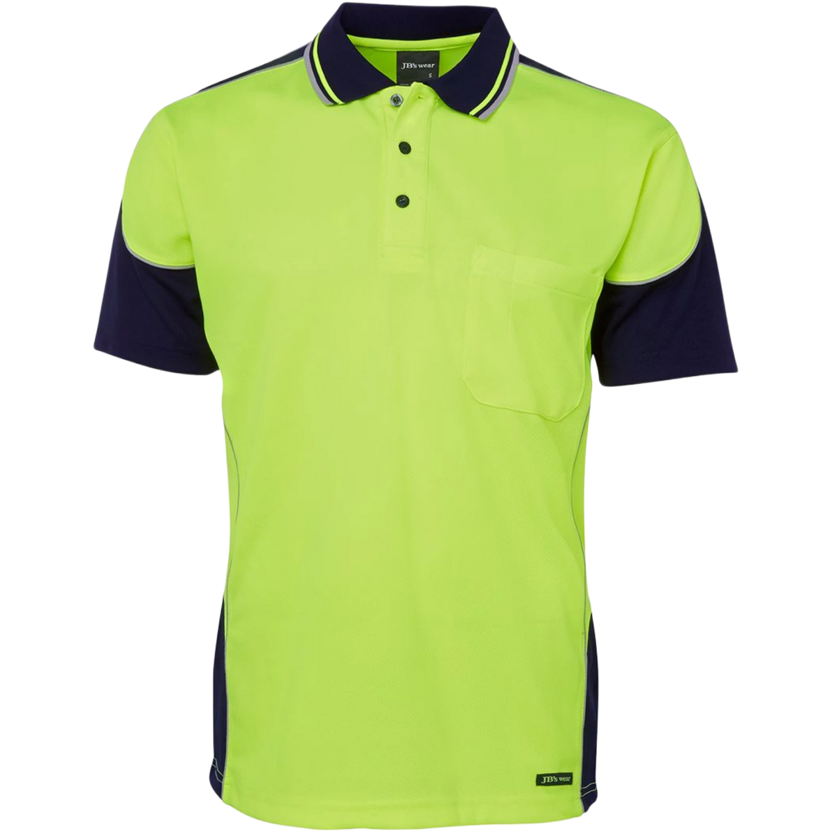 JB's Hi Vis Contrast Piping Polo 6HCP4