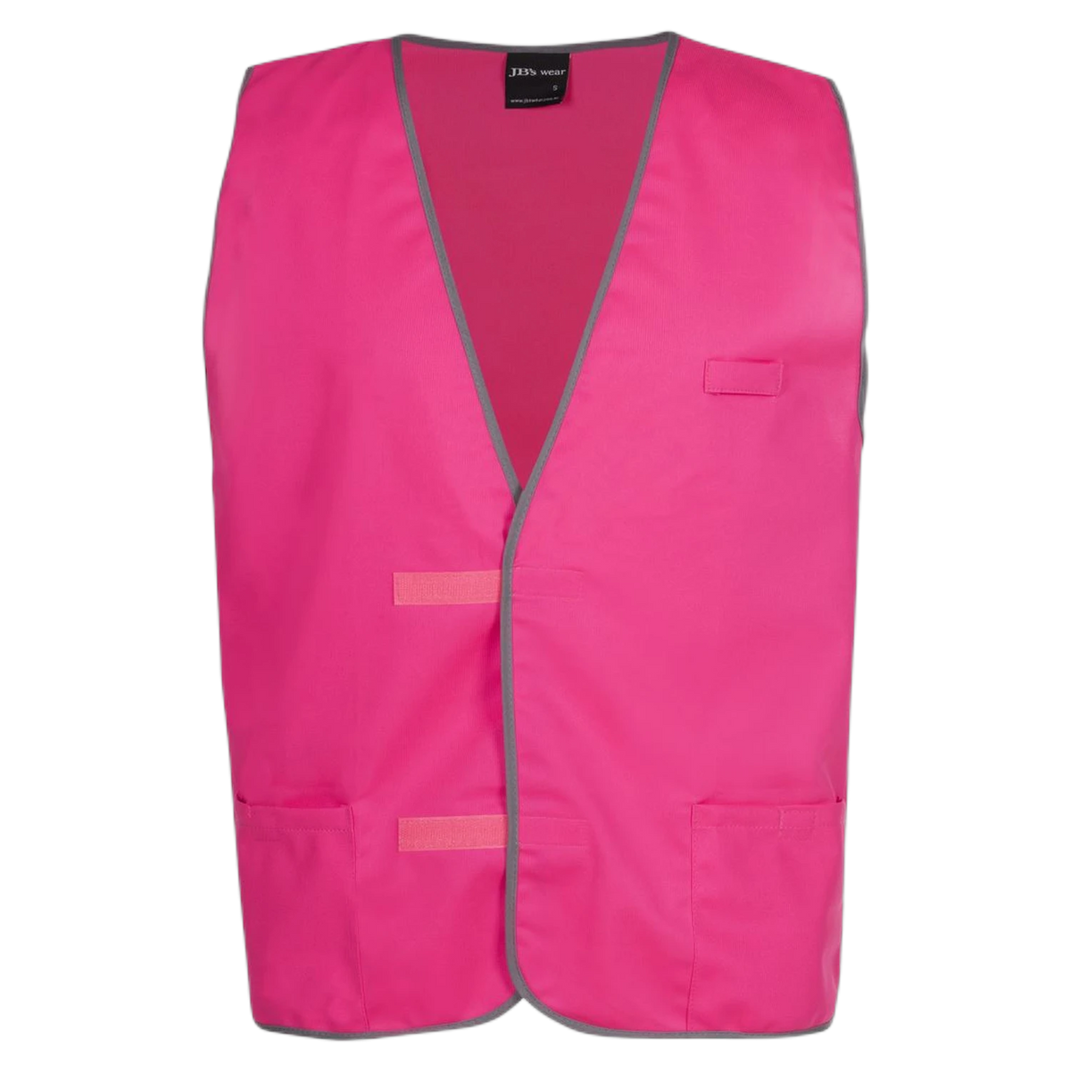 JB's Coloured Tricot Vest 6HFV - Hot Pink