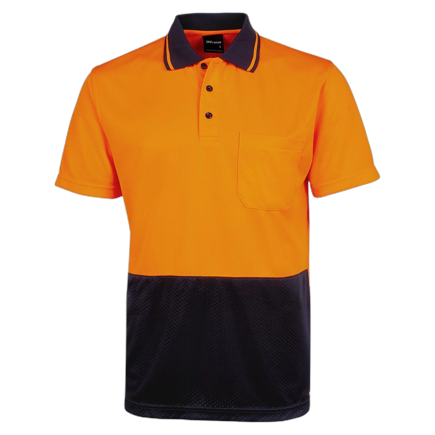 6HJNC - Orange/Navy - front