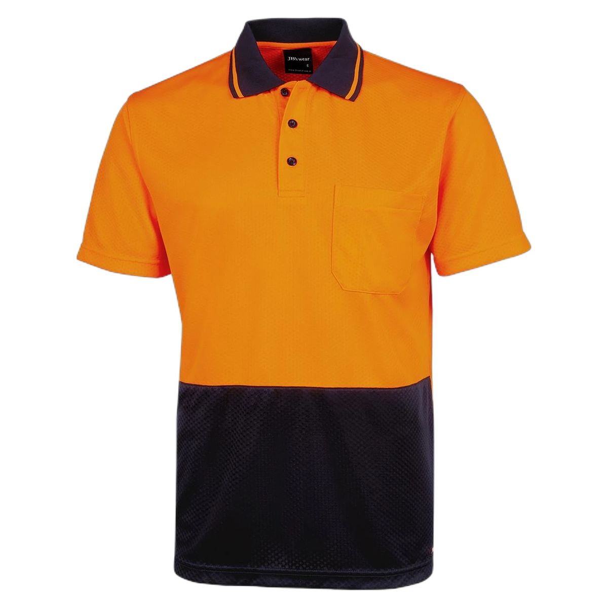 6HJNC - Orange/Navy - front