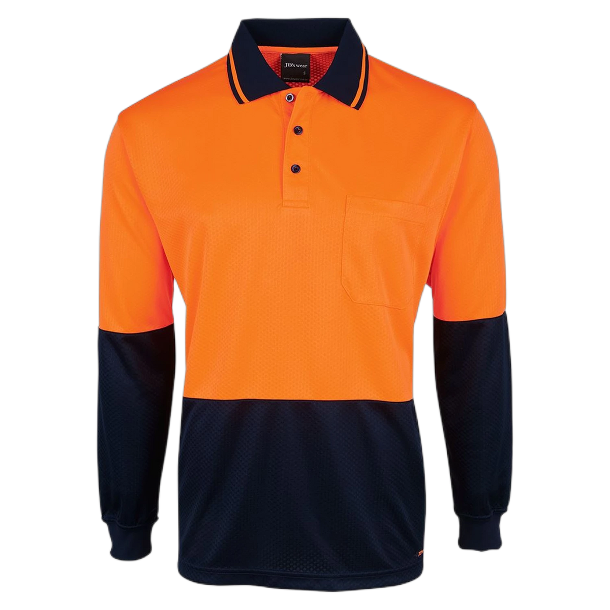 6HJNL - Orange/Navy - front