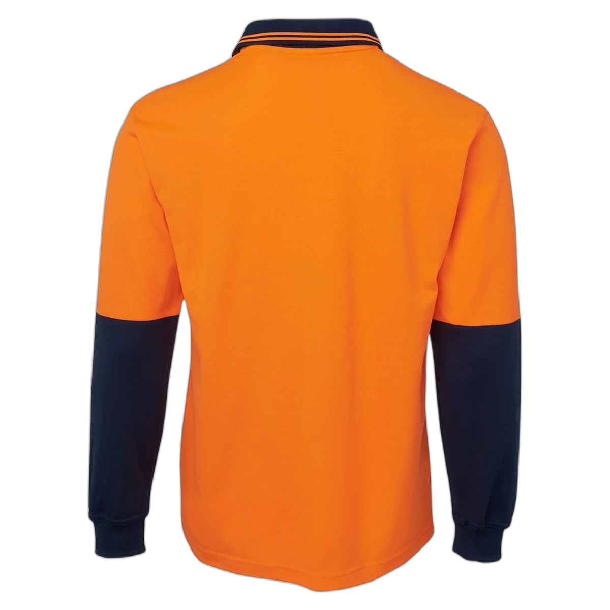 JB's Hi Vis L/S Cotton Back Polo 6HPL