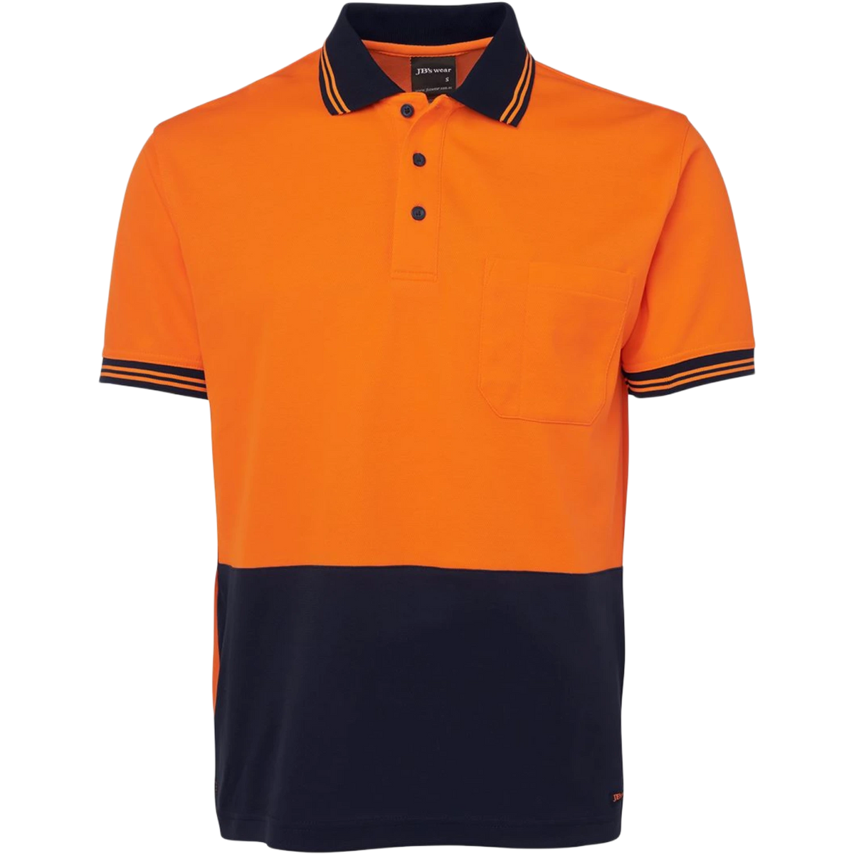 JB's Hi Vis S/S Cotton Back Polo 6HPS