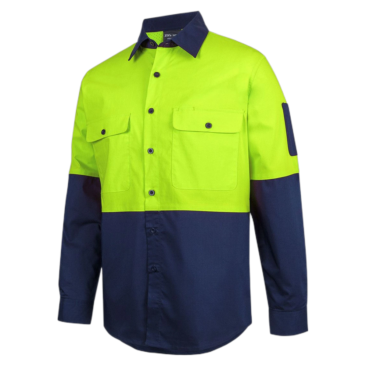 JB's Hi VIs Class F Ripstop L/S Work Shirt 6HRFL
