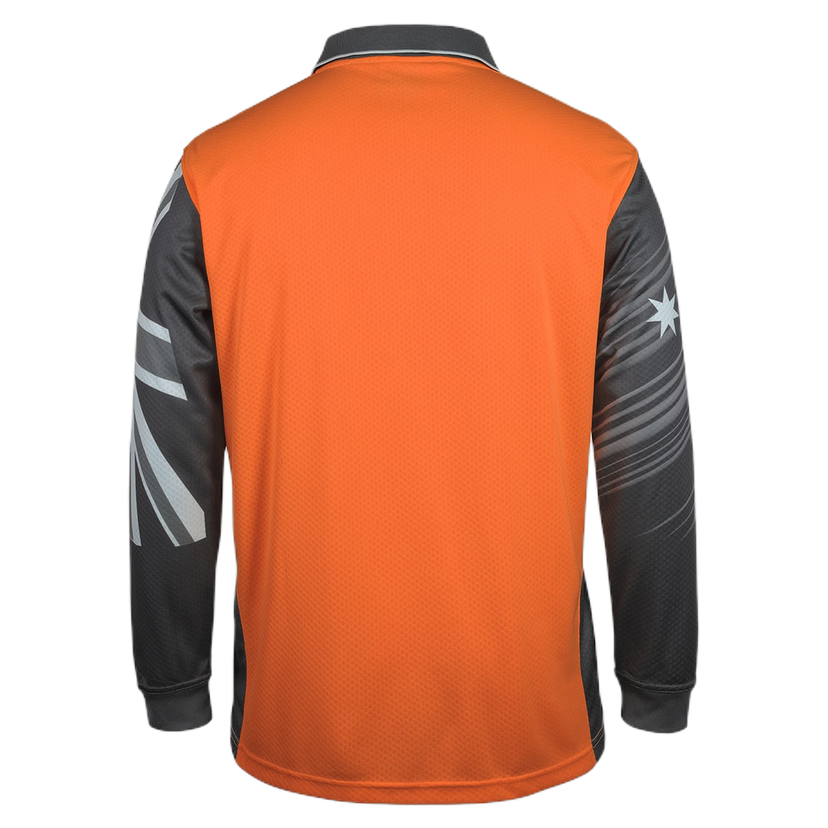 6HSCL - Orange/Charcoal - back