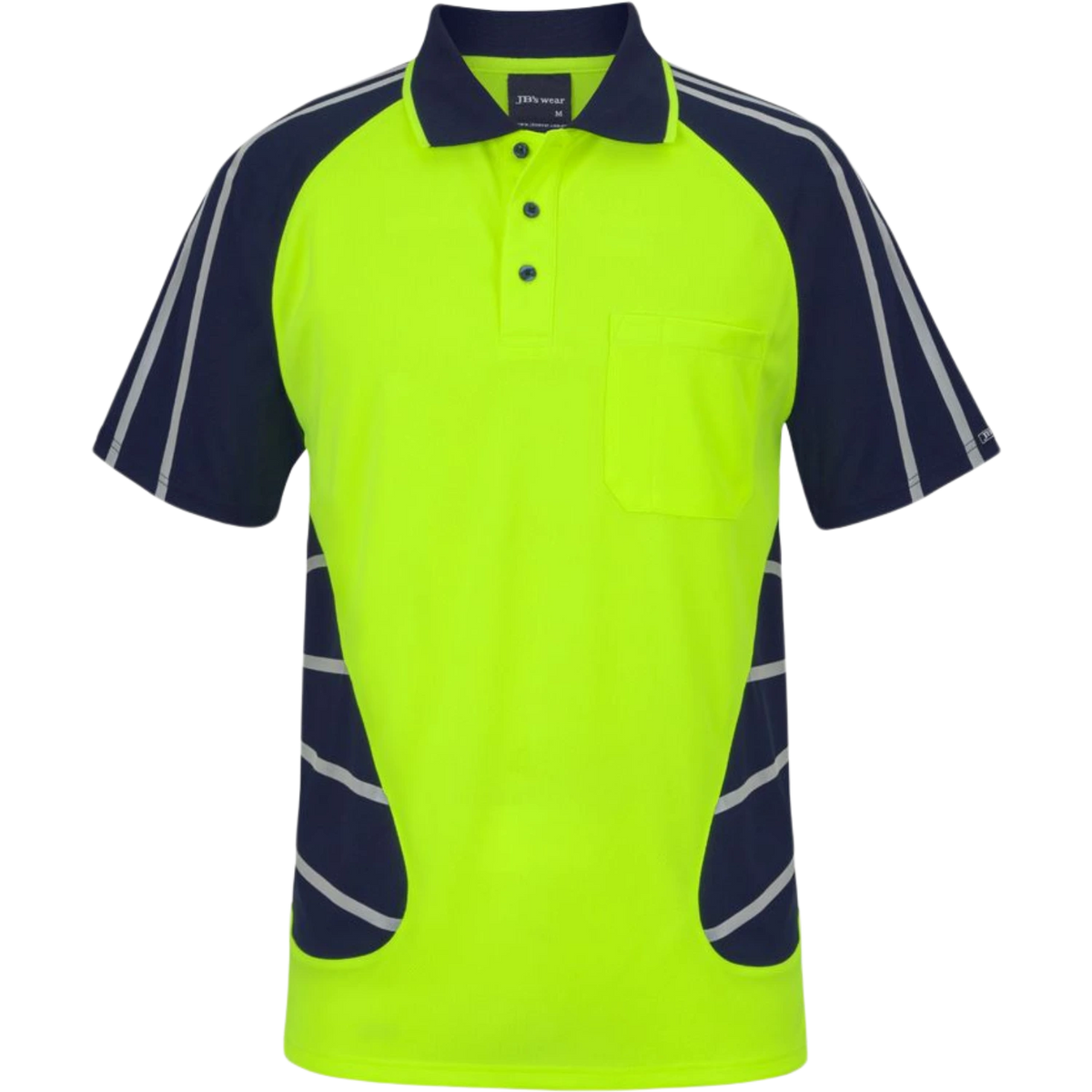 JB's Street Spider Polo with Reflective Stripes 6HSSR