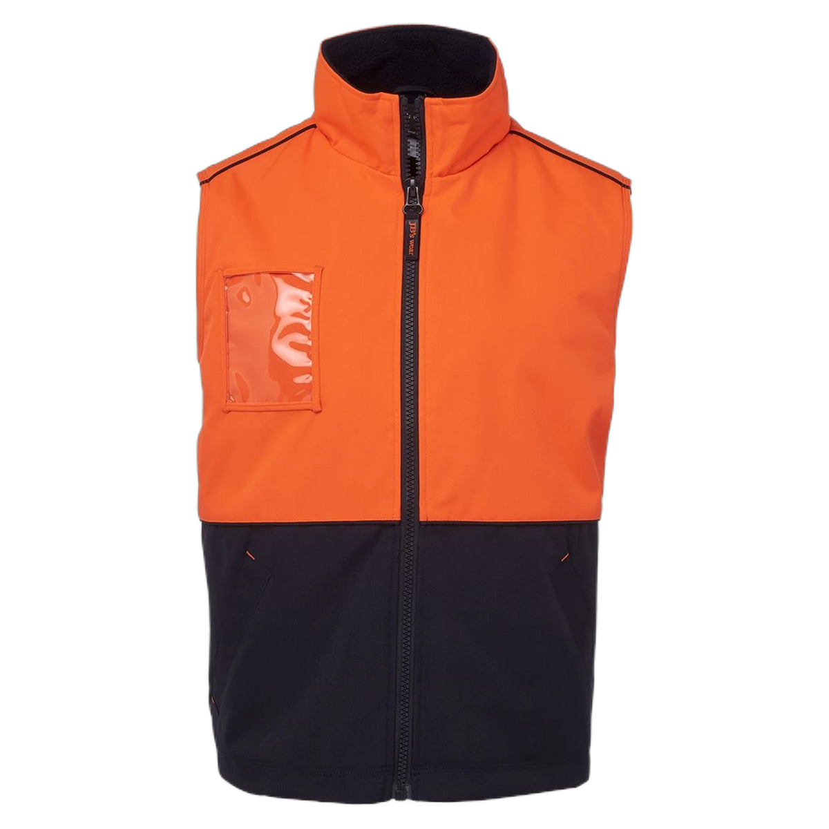 JB's Hi Vis A.T. Vest 6HVAV - Orange/Navy