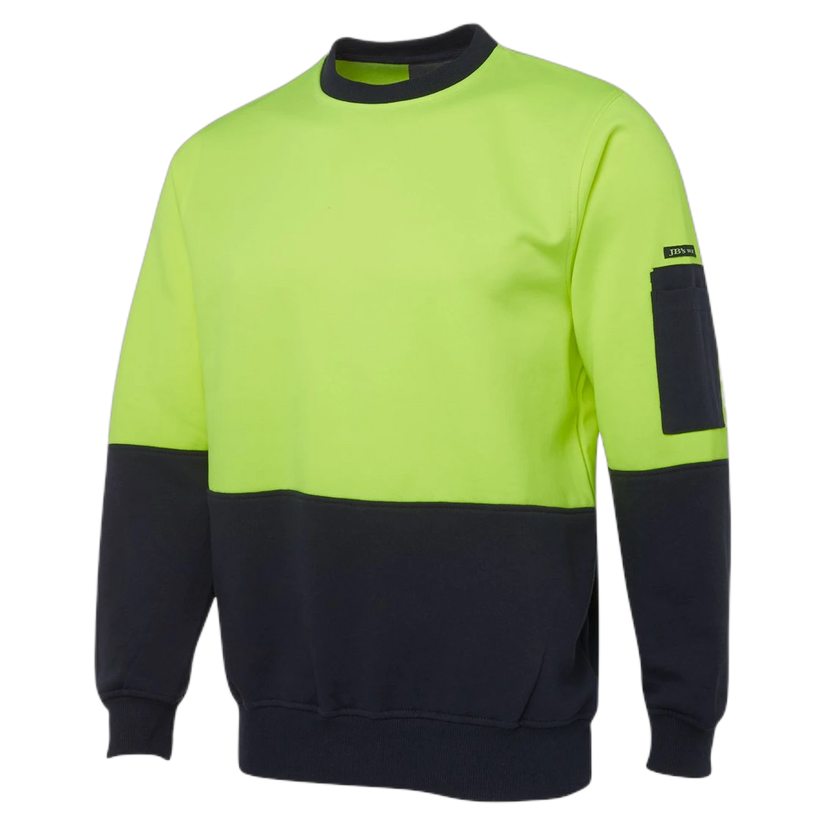 JB's Hi Vis Fleecy Crew 6HVCN