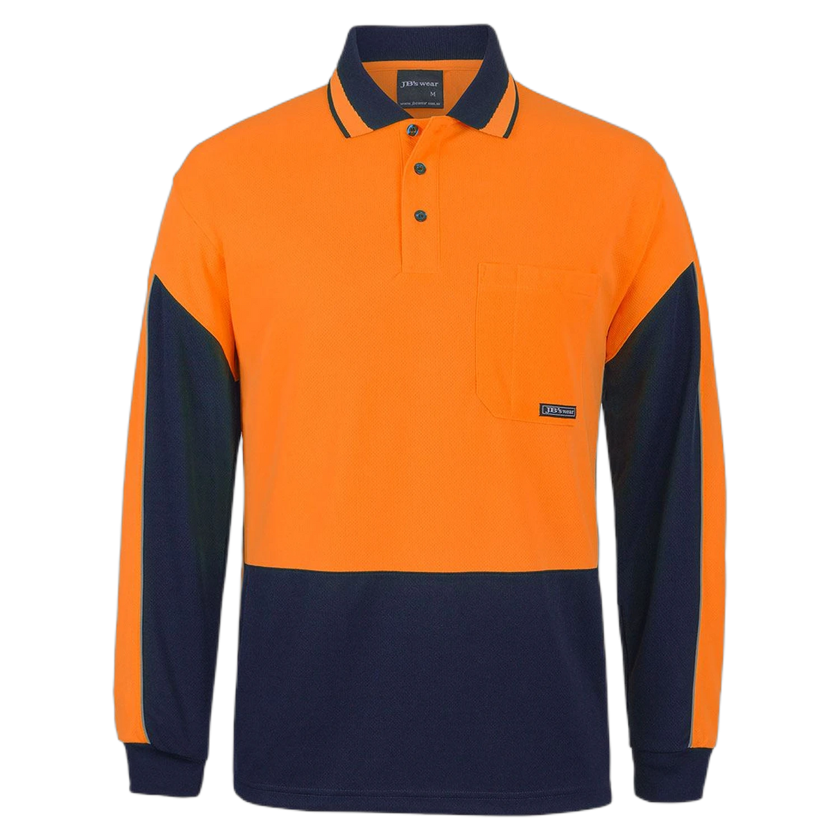 6HVGL - Orange/Navy - front