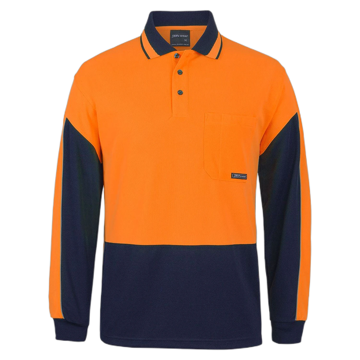 6HVGL - Orange/Navy - front