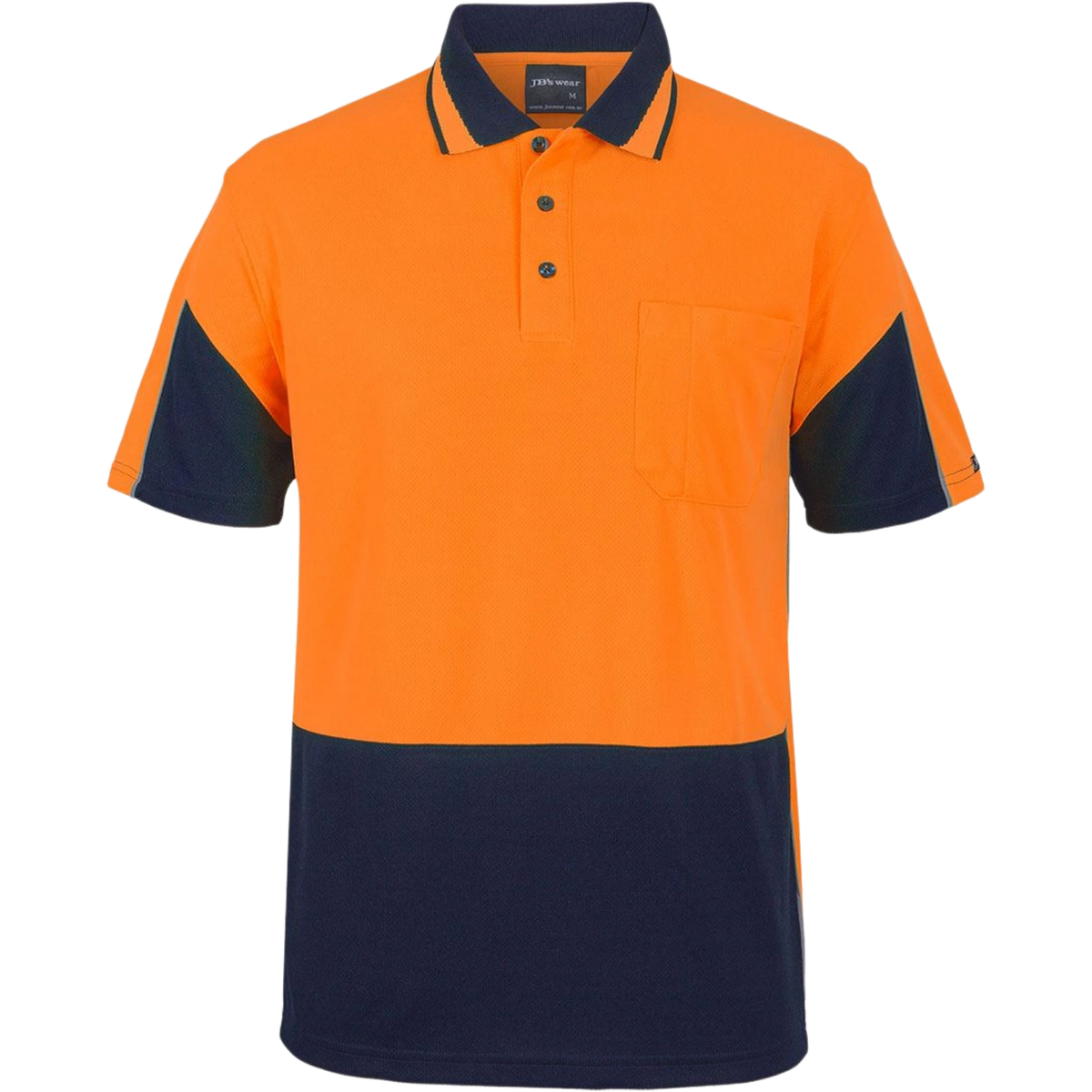 JB's Hi Vis S/S Gap Polo 6HVGS