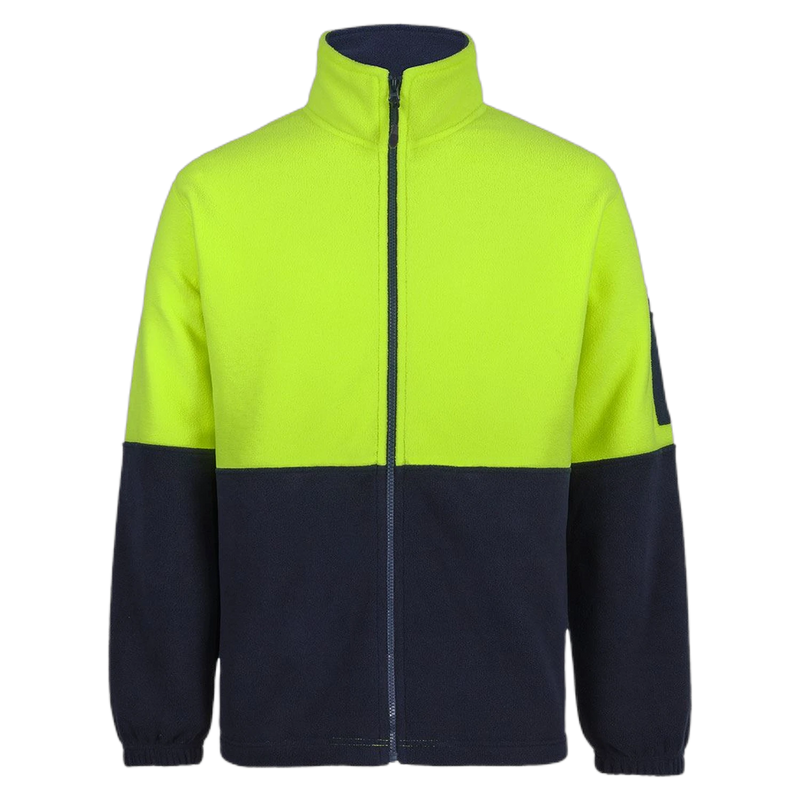 Hi Vis Full Zip Polar Fleece 6HVPE