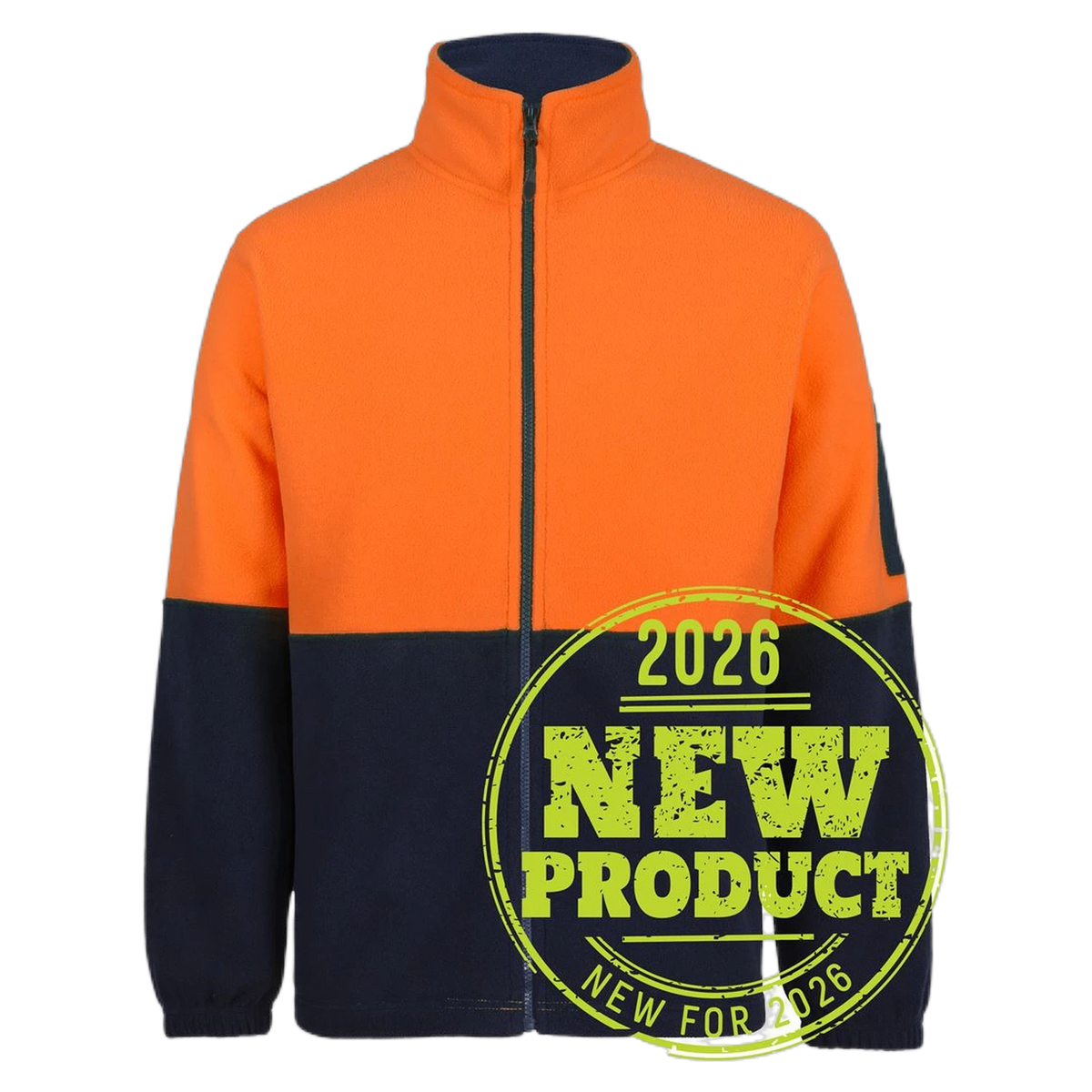6HVPE - Orange/Navy - front