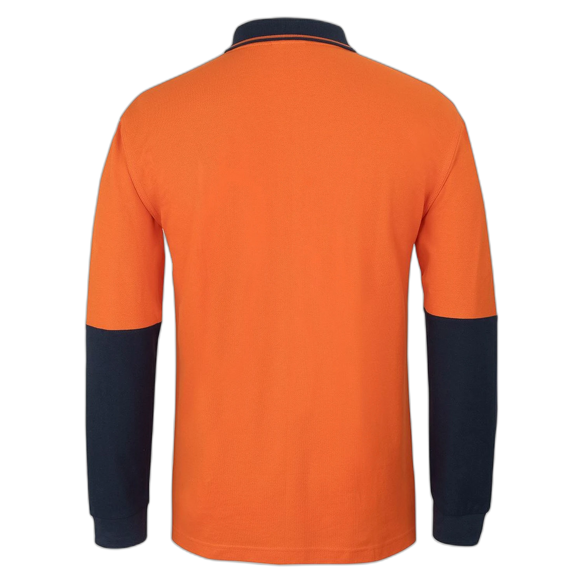 JB's Hi Vis L/S Cotton Pique Trad Polo 6HVQL