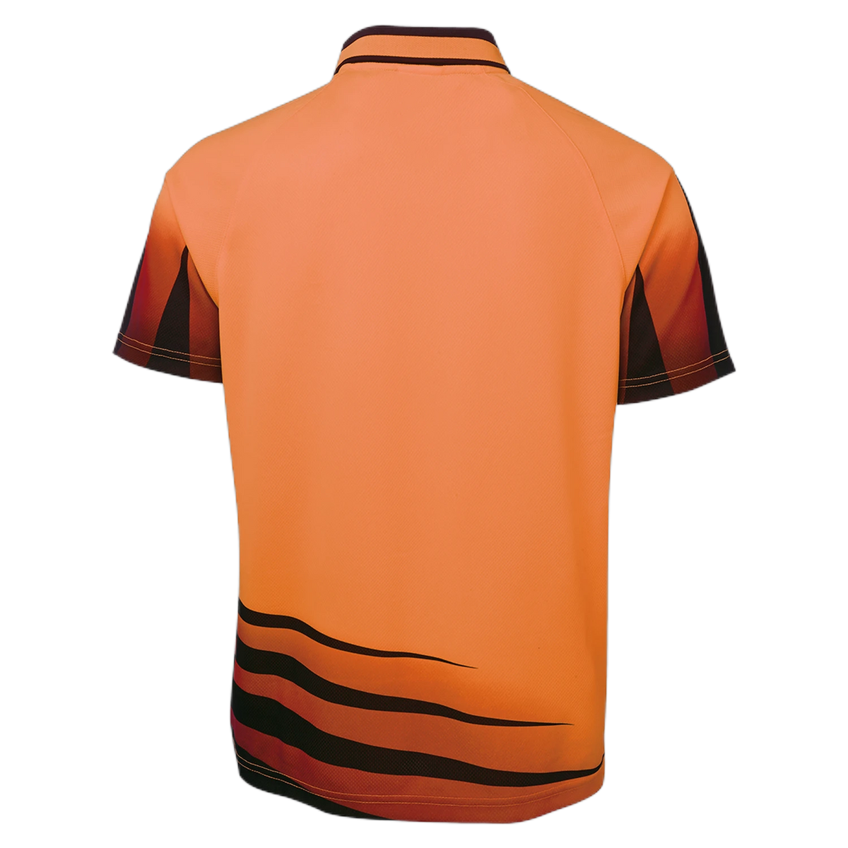 6HVRS - Orange/Black - back