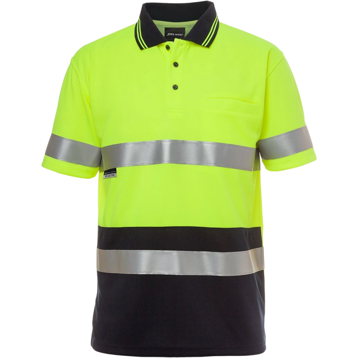 JB's Hi Vis S/S (D+N) Traditional Polo 6HVST