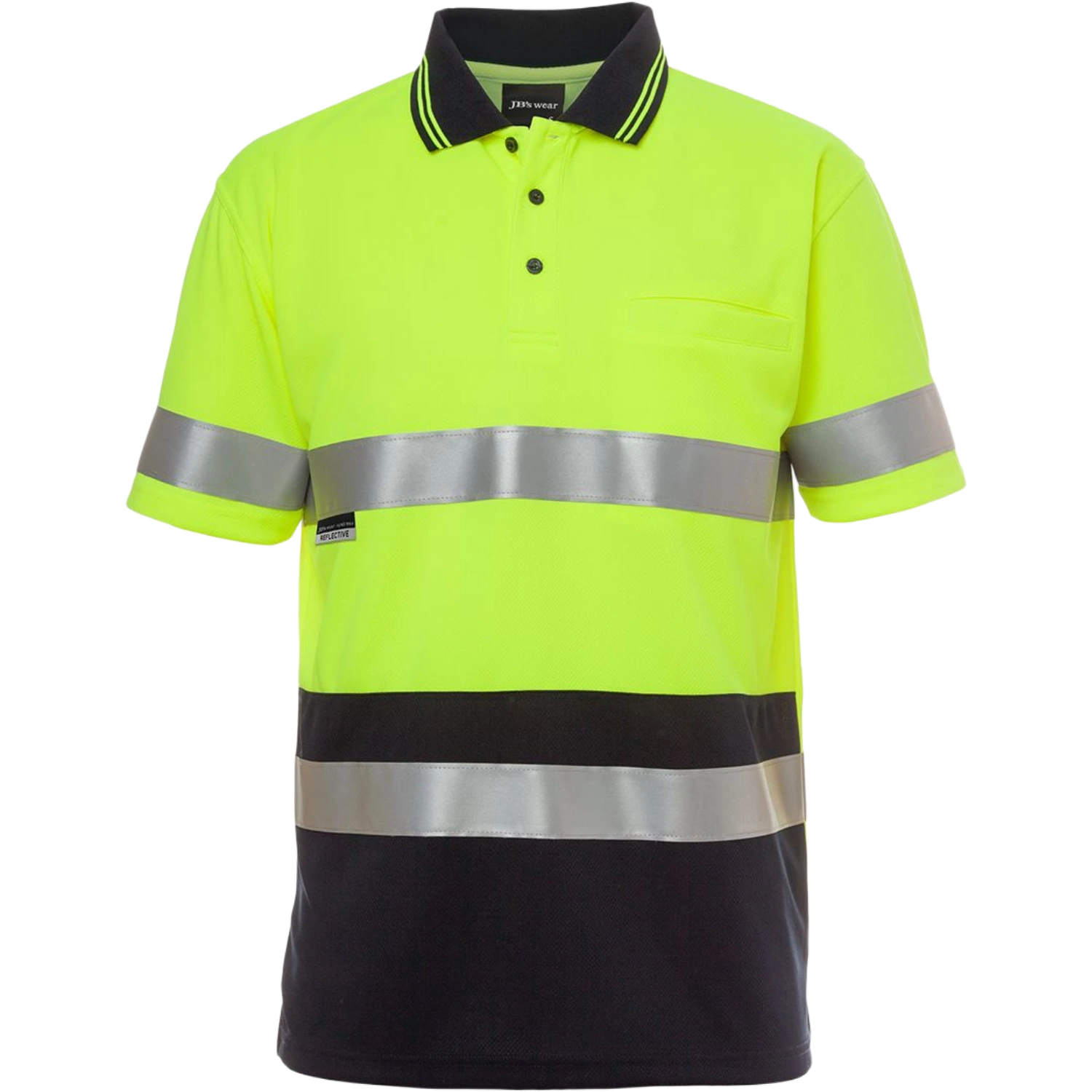 JB's Hi Vis S/S (D+N) Traditional Polo 6HVST