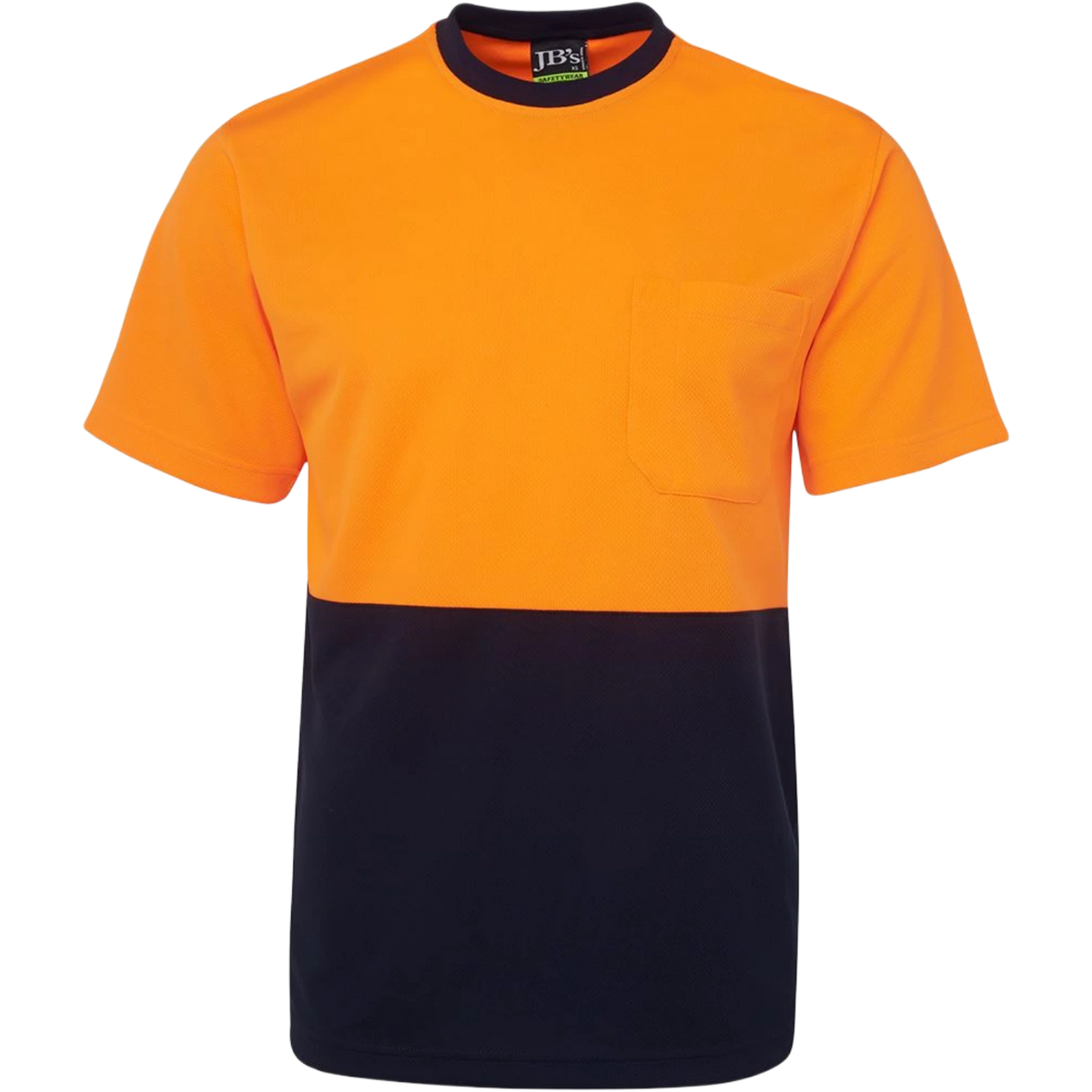 JB's Hi Vis Crew Neck Cotton T-Shirt 6HVTC