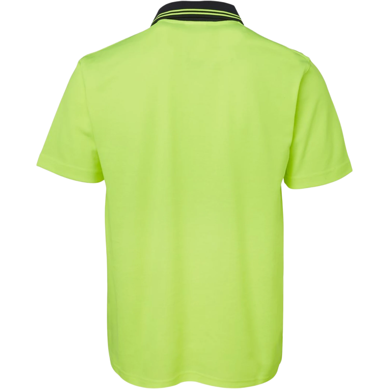 JB's Hi Vis Non Cuff S/S Cotton Back 6NCCS