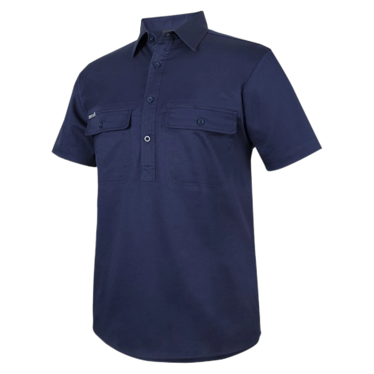 JB's S/S Stretch Close Front Work Shirt 6WKCS
