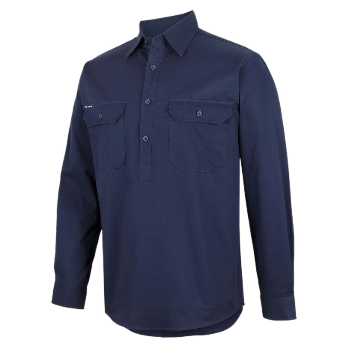 JB's Close Front L/S 150g Work Shirt 6WLCF