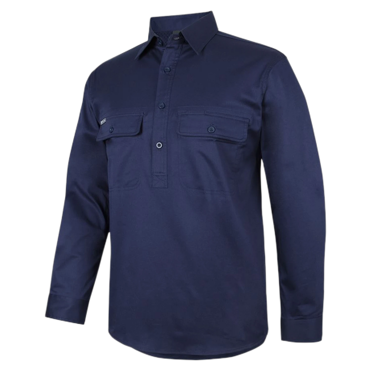 JB's L/S Stretch Close Front Work Shirt 6WLCS