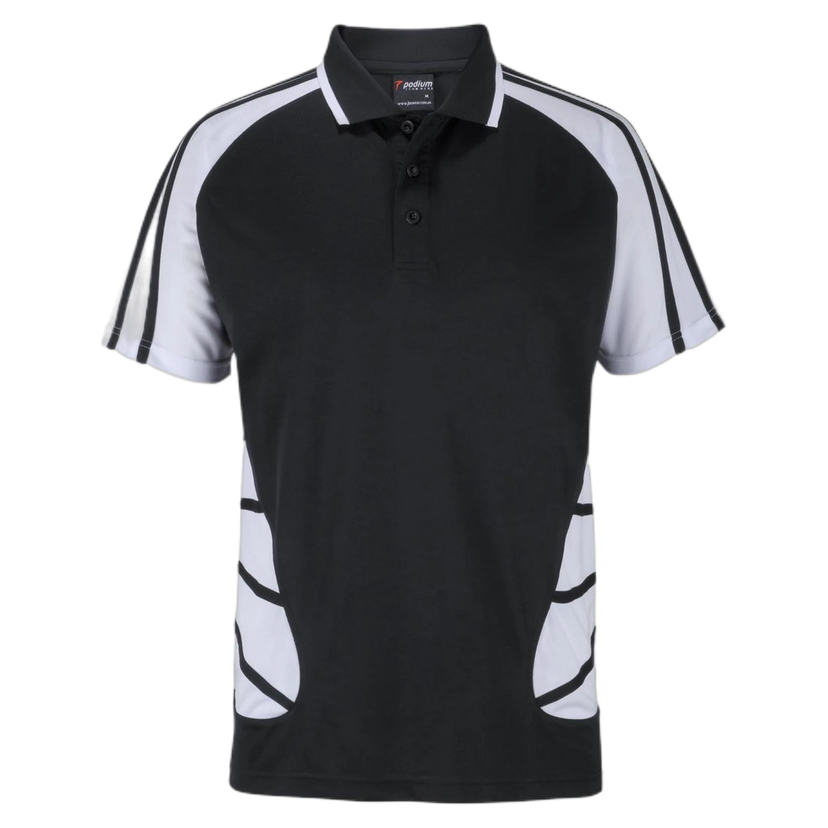 Podium Arachnid Polo 7APS - Black/White