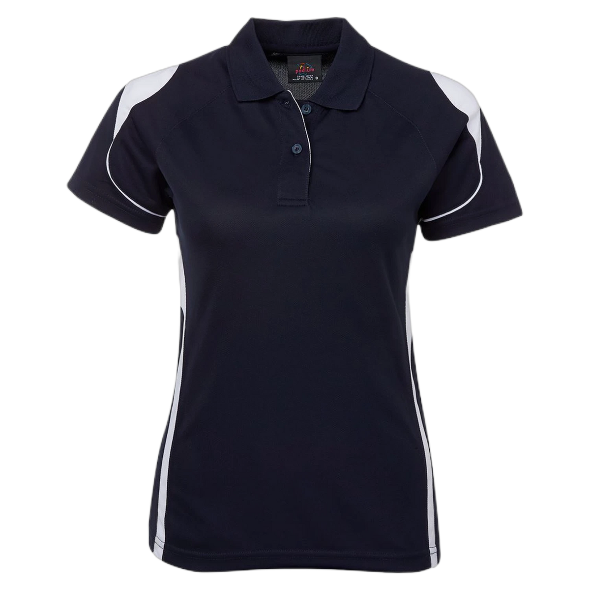 Podium Ladies Bell Polo 7BEL1 - Navy/White