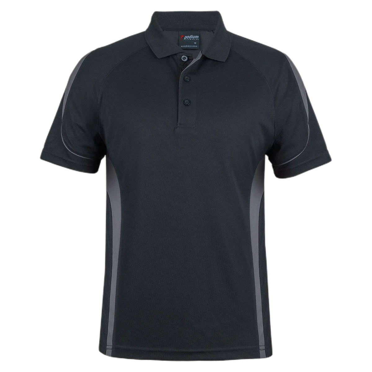 Podium Kids and Adults Bell Polo 7BEL - Black/Charcoal