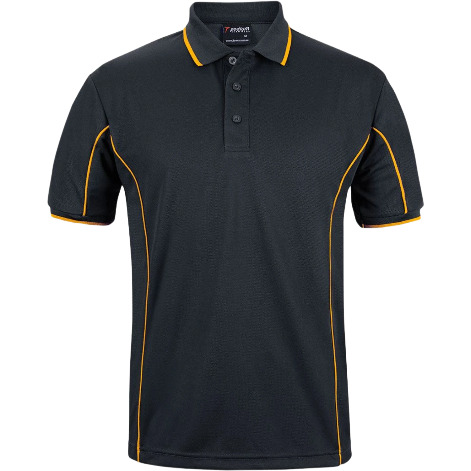 Podium S/S Piping Polo 7PIP