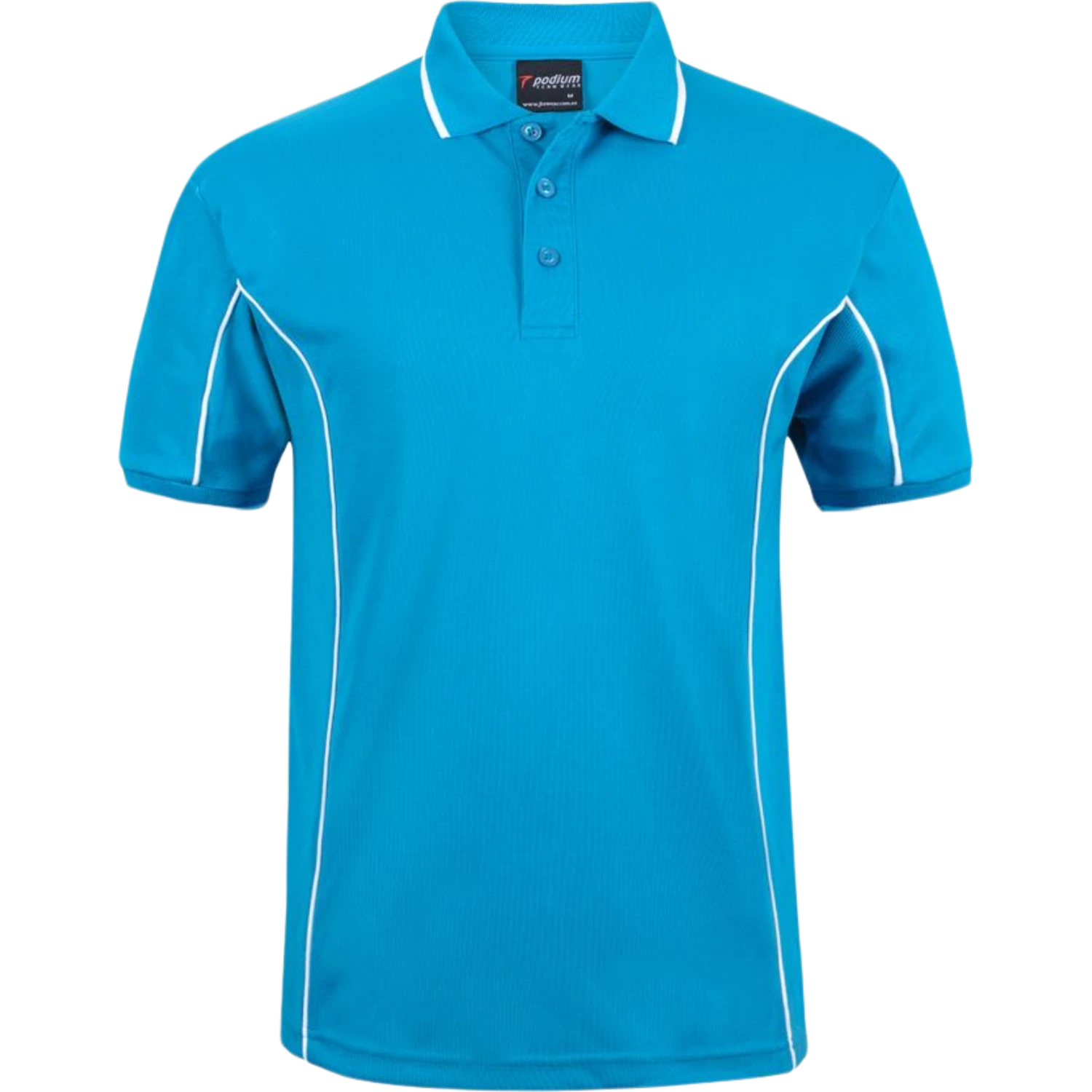 Podium S/S Piping Polo 7PIP