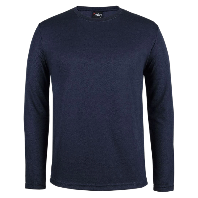 Podium L/S Poly Tee 7PLFT