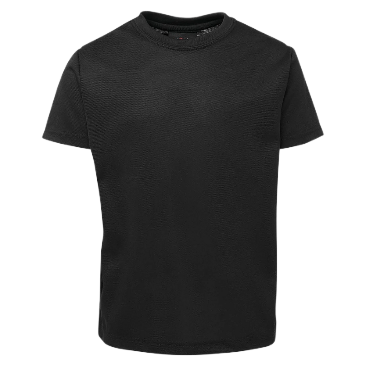 Podium Kids & Adults Poly Tee 7PNFT - Black