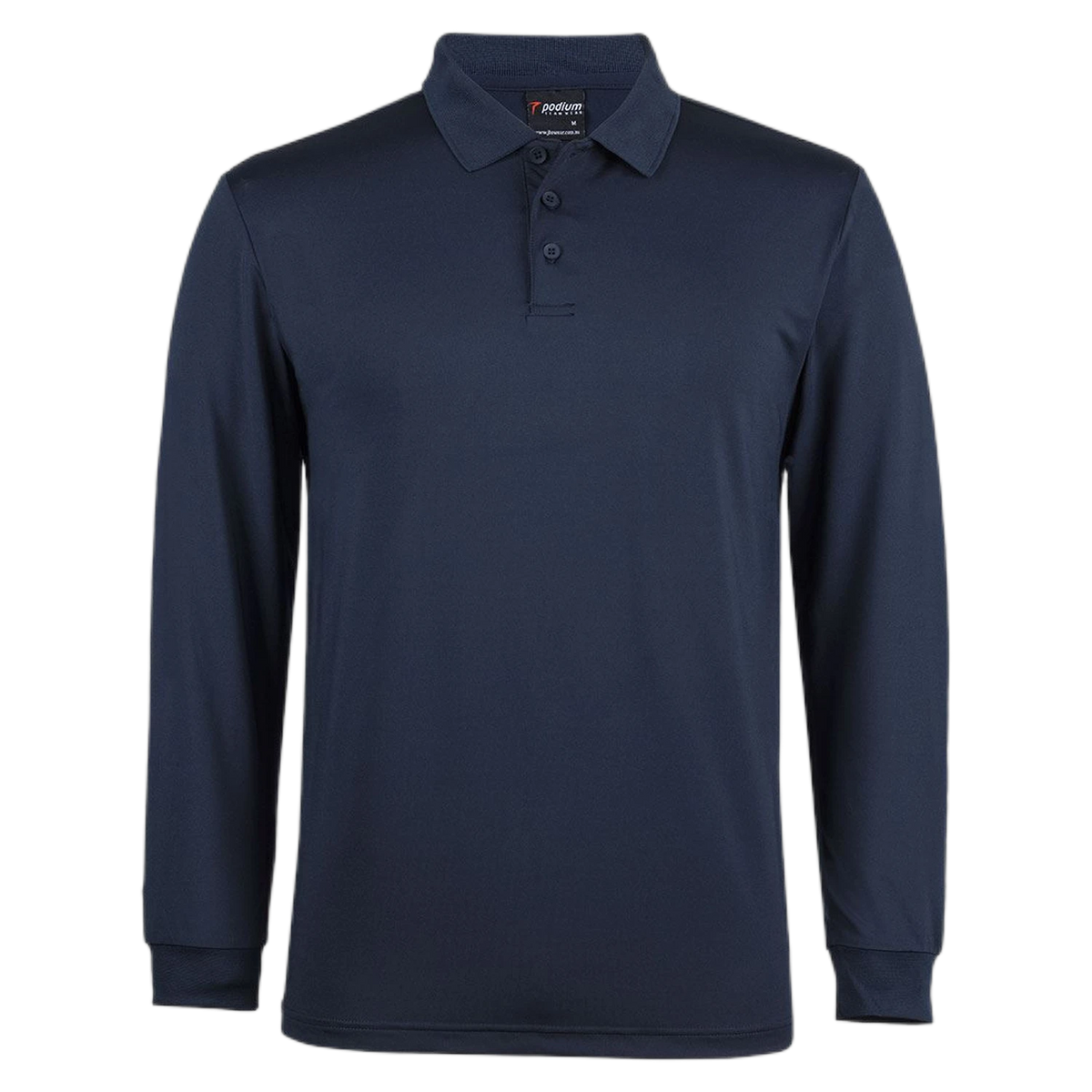 Podium L/S Stretch Polo 7STL - Navy