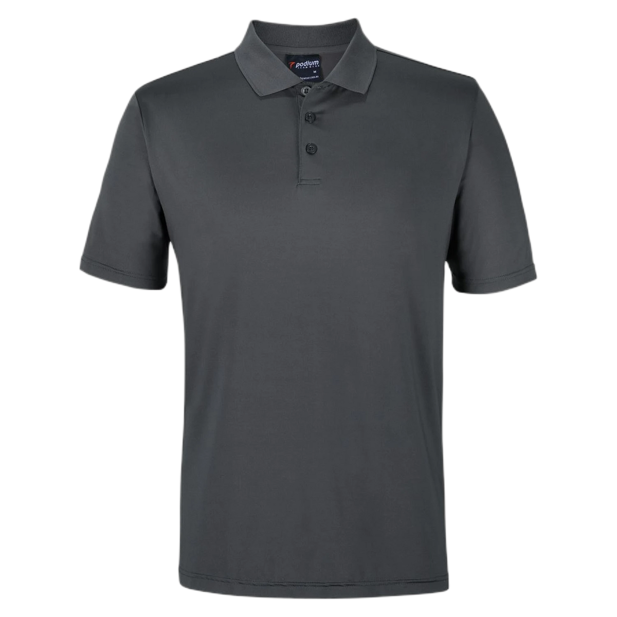Podium Stretch Polo 7STP - Charcoal