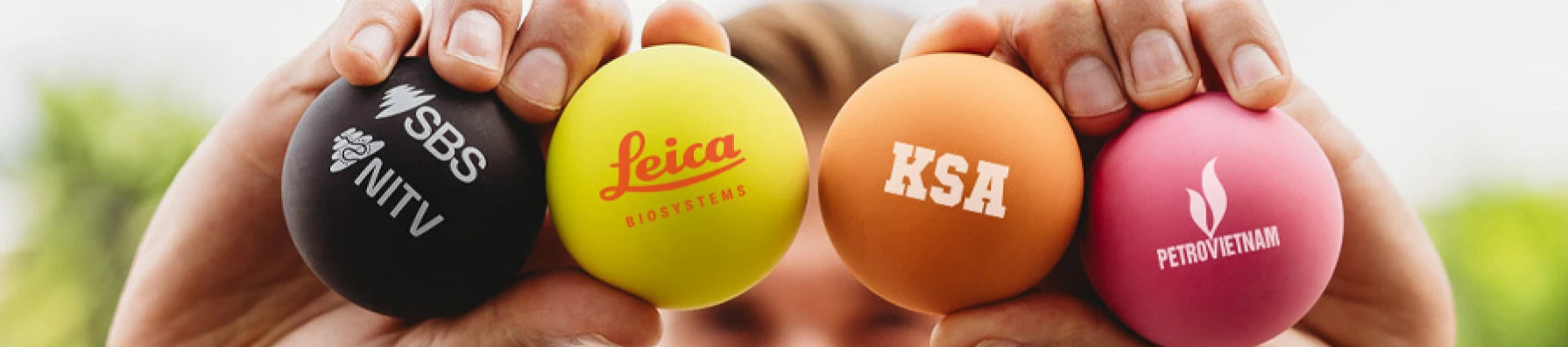 Custom Printed Bats & Balls