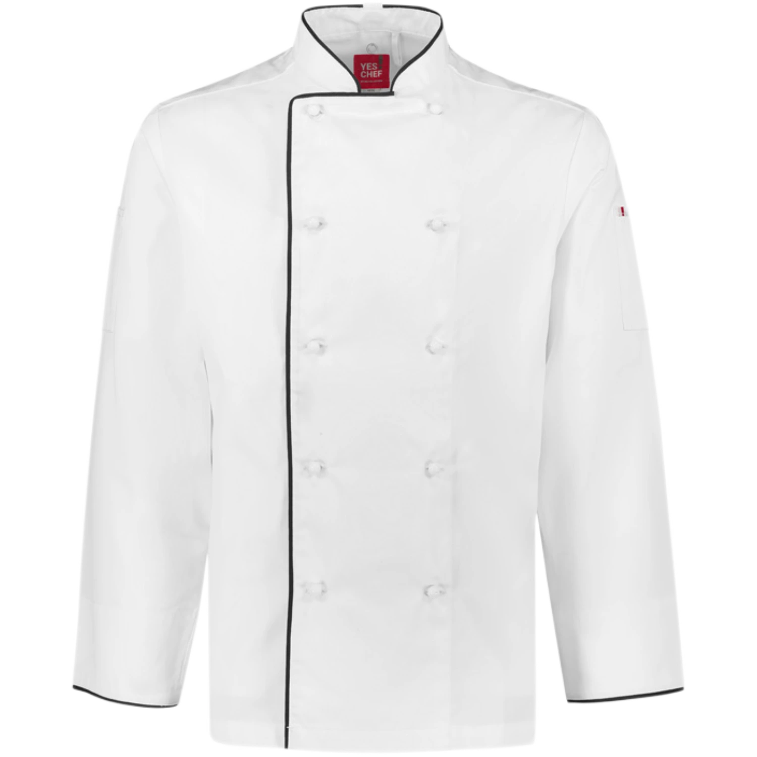 Yes!Chef Mens Al Dente Long Sleeve Chef Jacket CH230ML